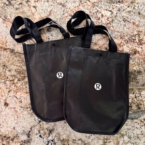 5 for $15 🦋 LULULEMON | Small Reusable Tote Bag Set of 2